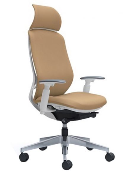 Крісло Okamura SYLPHY EXTRA HIGH WHITE для керівника