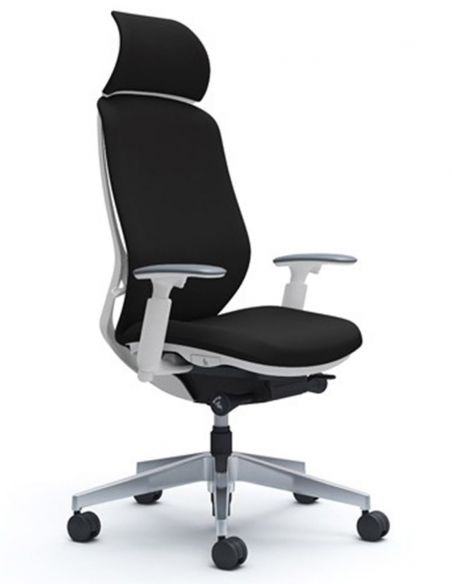 Крісло Okamura SYLPHY EXTRA HIGH WHITE для керівника