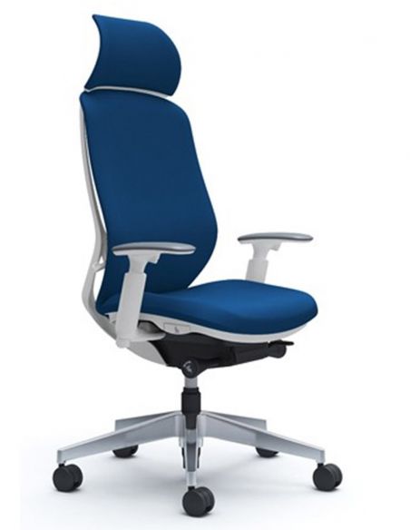 Крісло Okamura SYLPHY EXTRA HIGH WHITE для керівника