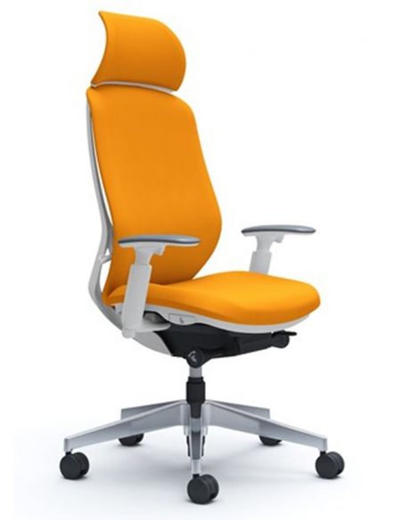 Крісло Okamura SYLPHY EXTRA HIGH WHITE для керівника