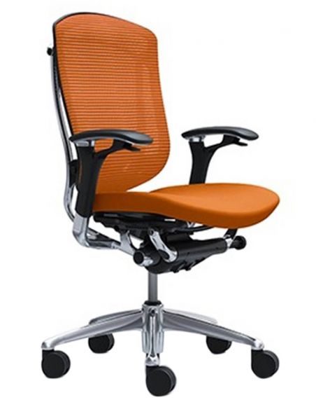 Крісло OKAMURA CONTESSA з тканинним сидінням, комп'ютерне