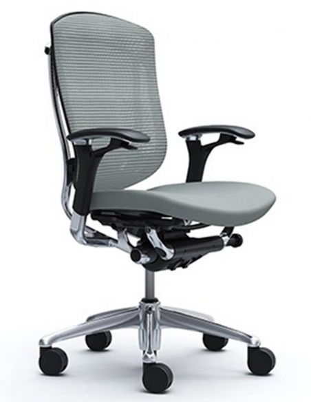 Крісло OKAMURA CONTESSA з тканинним сидінням, комп'ютерне