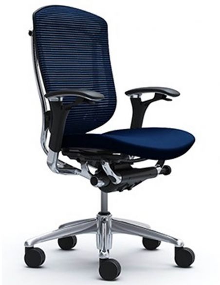 Крісло OKAMURA CONTESSA з тканинним сидінням, комп'ютерне