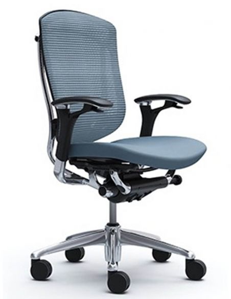 Крісло OKAMURA CONTESSA з тканинним сидінням, комп'ютерне