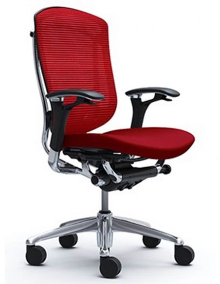 Крісло OKAMURA CONTESSA з тканинним сидінням, комп'ютерне