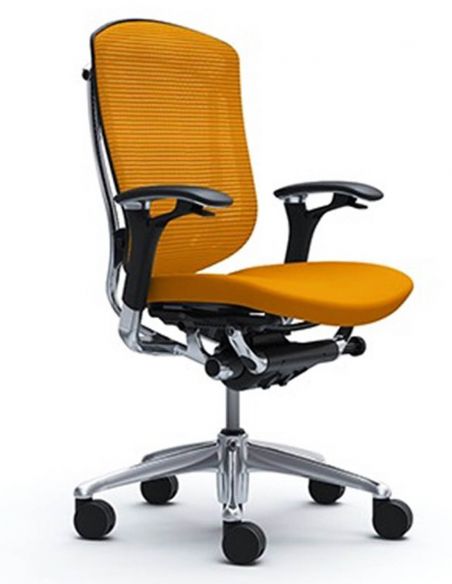 Крісло OKAMURA CONTESSA з тканинним сидінням, комп'ютерне