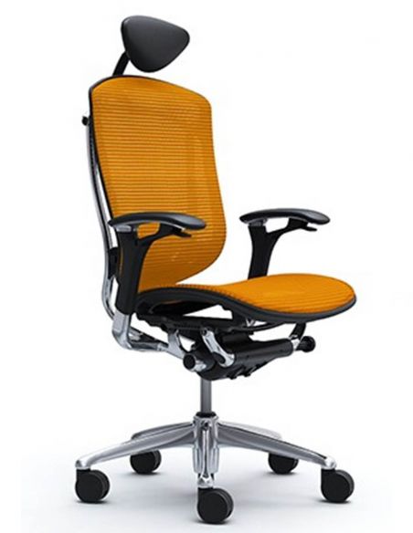 Крісло OKAMURA CONTESSA з вузьким регульованим підголівником