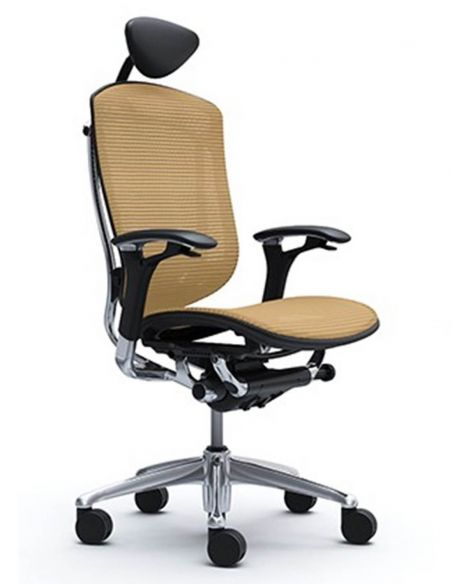 Крісло OKAMURA CONTESSA з вузьким регульованим підголівником