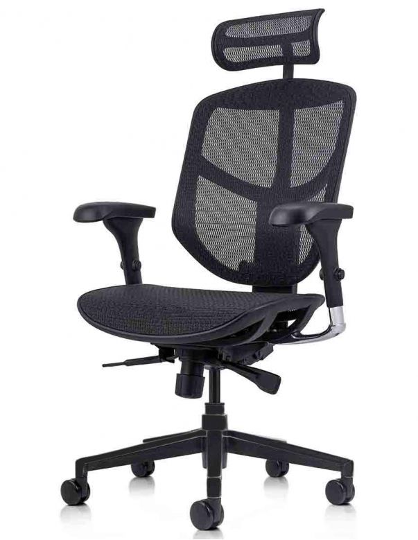 Крісло ENJOY CLASSIC 2 BLACK MESH...
