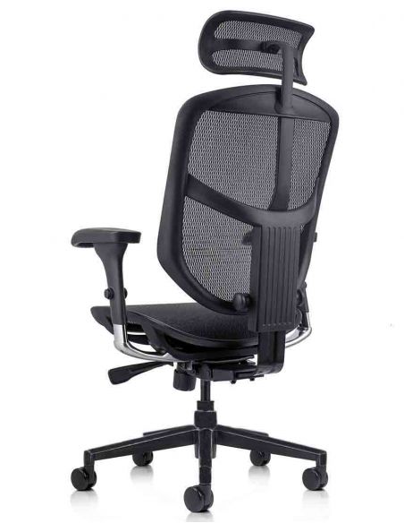 Крісло ENJOY CLASSIC 2 BLACK MESH ергономічне