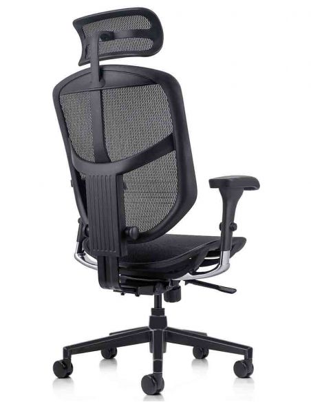 Крісло ENJOY CLASSIC 2 BLACK MESH ергономічне