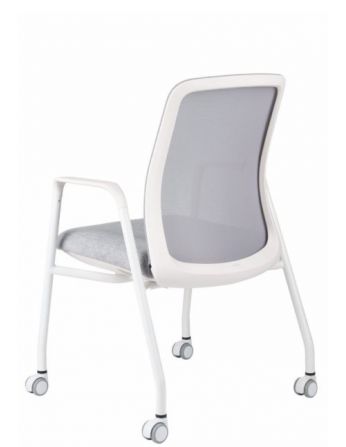 КРІСЛО СТІЛЕЦЬ ДЛЯ ВІДВІДУВАЧА GROSPOL AXEL З КОЛЕСАМИ,... 2