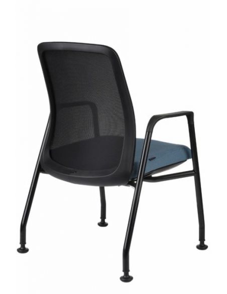 КРІСЛО СТІЛЕЦЬ ДЛЯ ВІДВІДУВАЧА GROSPOL AXEL, чорний КОРПУС