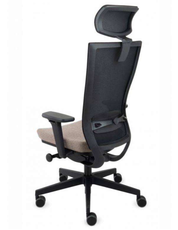 КРІСЛО GROSPOL MARTI BS HD BLACK,...