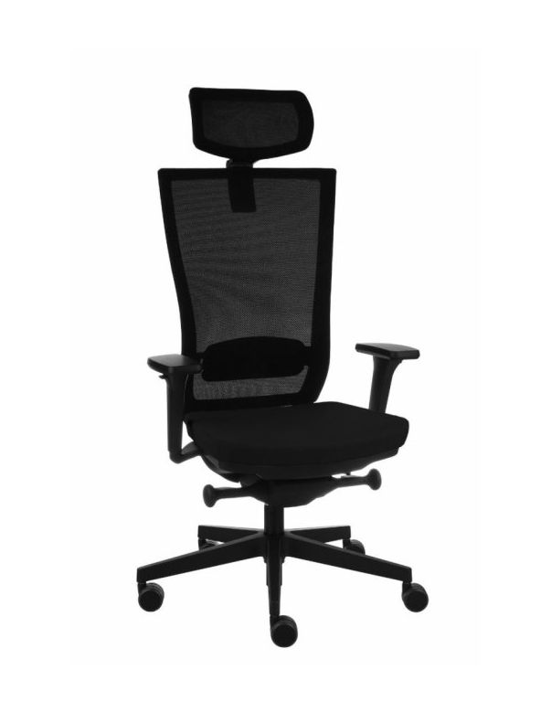 КРІСЛО GROSPOL MARTI BS HD BLACK,...