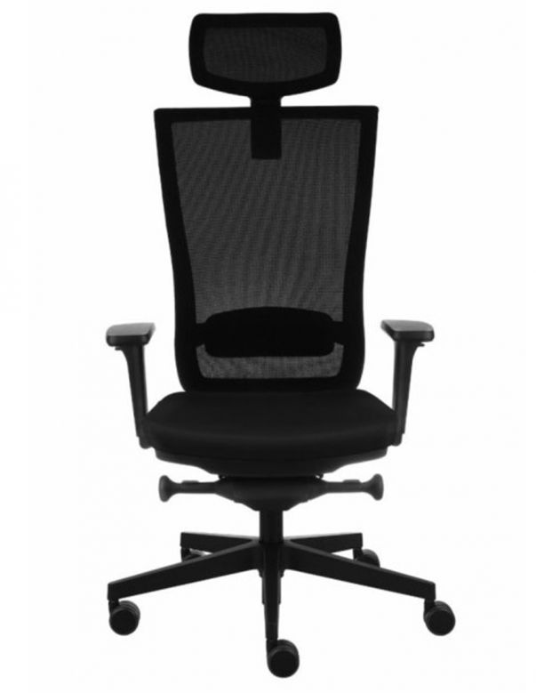 КРІСЛО GROSPOL MARTI BS HD BLACK,...