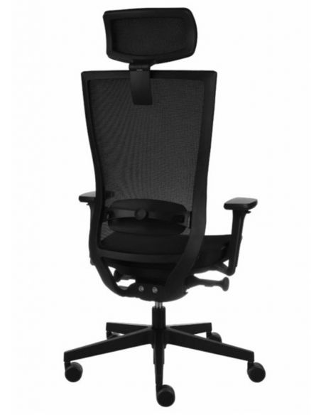 КРІСЛО GROSPOL MARTI BS HD BLACK, ергономічне