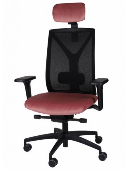 КРІСЛО GROSPOL VALIO BS HD BLACK, ергономічне