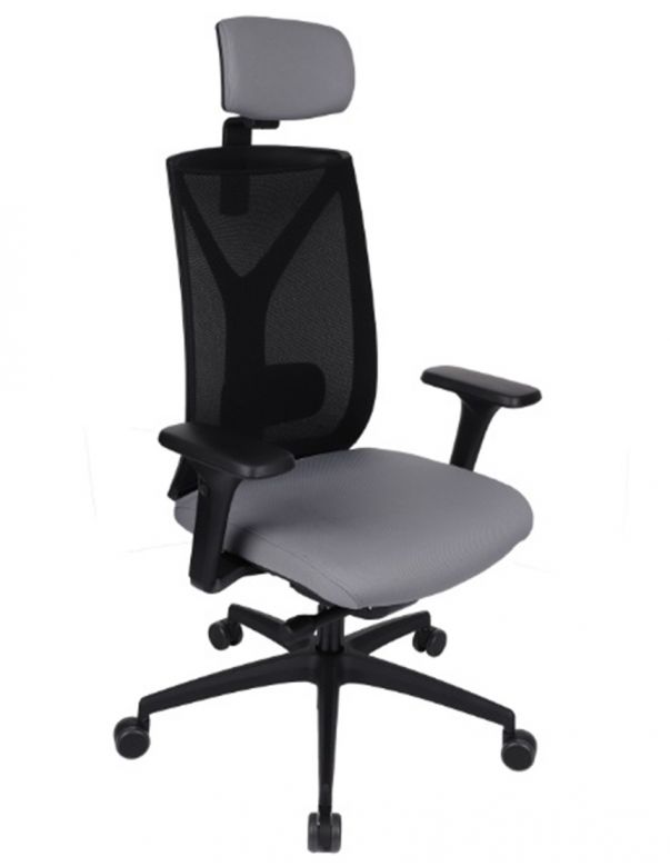 КРІСЛО GROSPOL VALIO BS HD BLACK,...