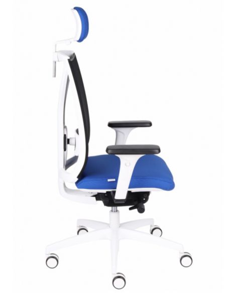 КРІСЛО GROSPOL VALIO WS HD WHITE ергономічне