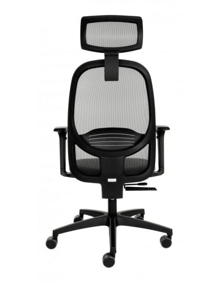 КРІСЛО GROSPOL NODI BS HD ДЛЯ ОПЕРАТОРА, чорний корпус