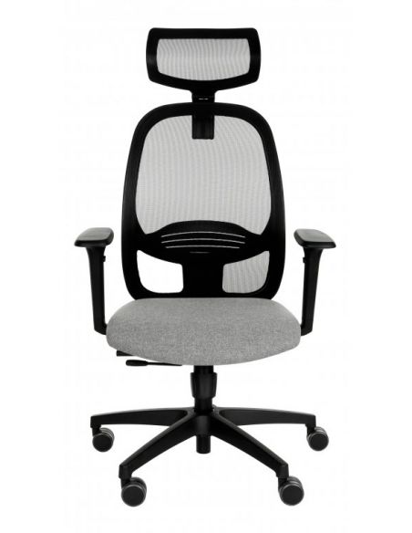 КРІСЛО GROSPOL NODI BS HD ДЛЯ ОПЕРАТОРА, чорний корпус