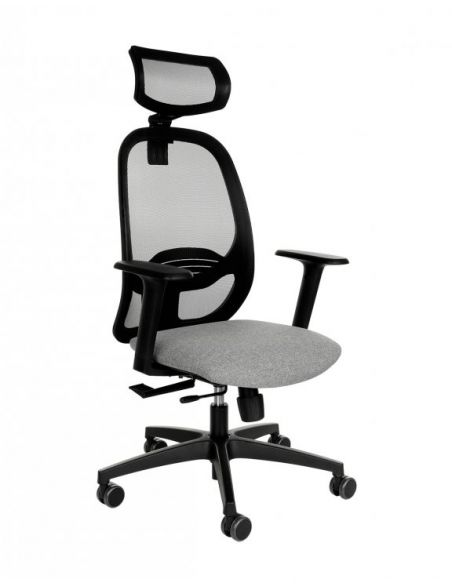 КРІСЛО GROSPOL NODI BS HD ДЛЯ ОПЕРАТОРА, чорний корпус