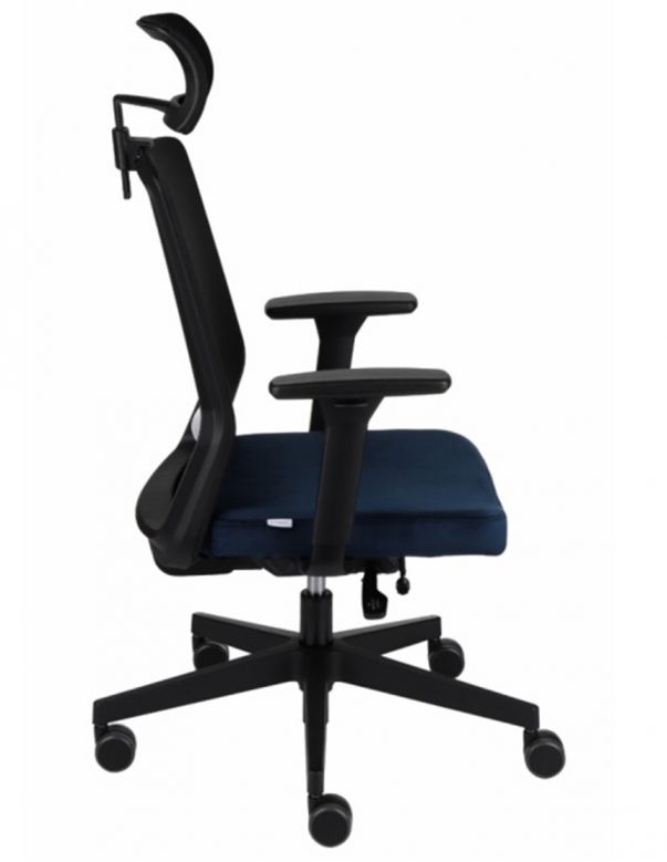 КРІСЛО GROSPOL COCO BS HD BLACK ДЛЯ...