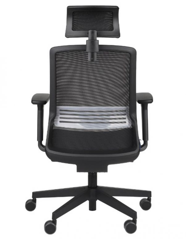 КРІСЛО GROSPOL COCO BS HD BLACK ДЛЯ...