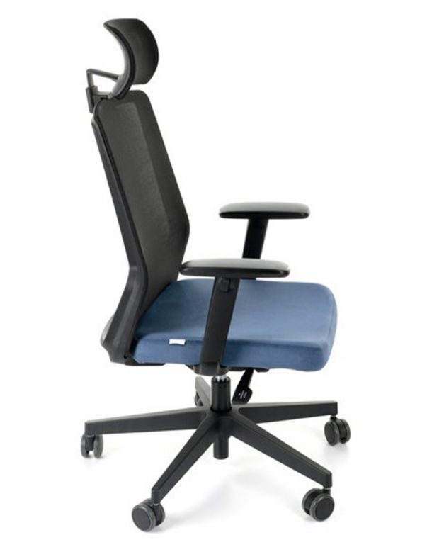 КРІСЛО GROSPOL COCO BS HD BLACK ДЛЯ...