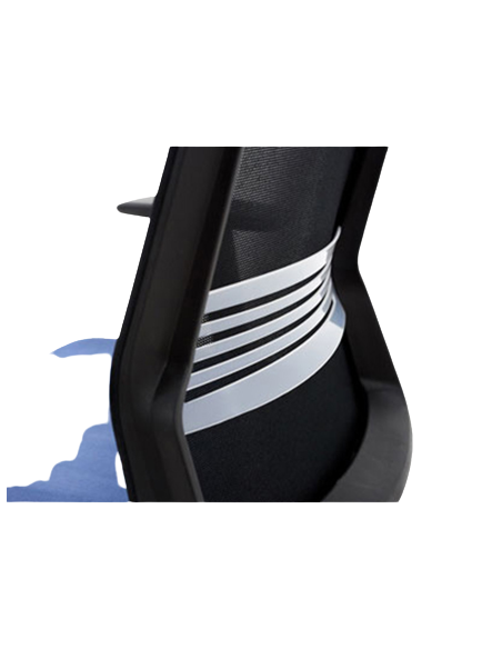 КРІСЛО GROSPOL COCO BS HD BLACK ДЛЯ ОПЕРАТОРА