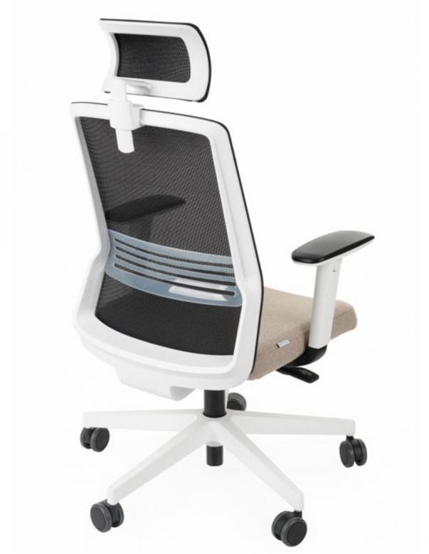 КРІСЛО GROSPOL COCO WS HD WHITE ДЛЯ...