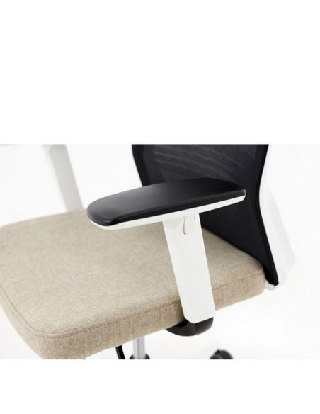 КРІСЛО GROSPOL COCO WS HD WHITE ДЛЯ ОПЕРАТОРА