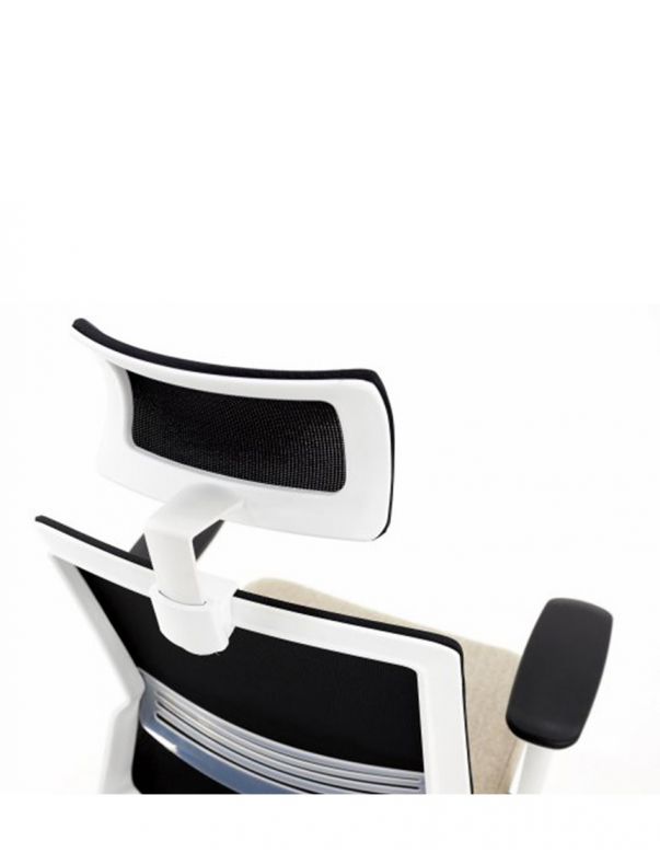 КРІСЛО GROSPOL COCO WS HD WHITE ДЛЯ...