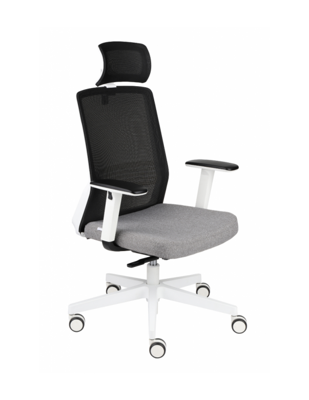 КРІСЛО GROSPOL COCO WS HD WHITE ДЛЯ...