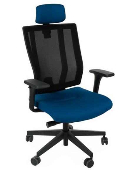 КРІСЛО GROSPOL MAXPRO BS HD ДЛЯ ОПЕРАТОРА, чорний корпус