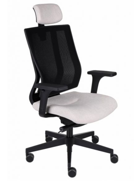 КРІСЛО GROSPOL MAXPRO BS HD ДЛЯ ОПЕРАТОРА, чорний корпус