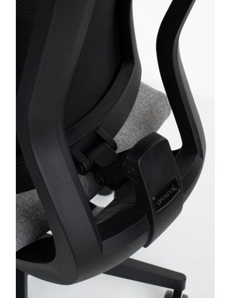 КРІСЛО GROSPOL MAXPRO BS HD ДЛЯ ОПЕРАТОРА, чорний корпус