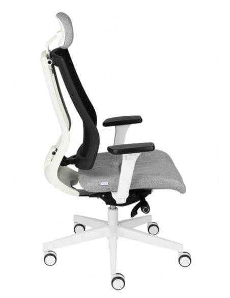 КРІСЛО GROSPOL MAXPRO WS HD ДЛЯ ОПЕРАТОРА, білий корпус