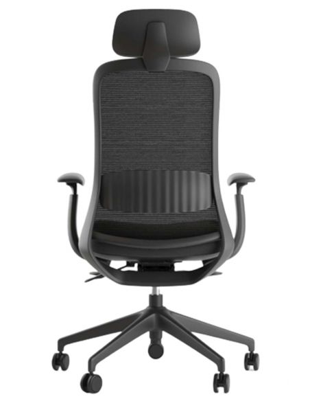 КРІСЛО KRESLALUX BELLA BS HD ДЛЯ ОПЕРАТОРА, чорний корпус