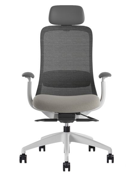 КРІСЛО KRESLALUX BELLA WS HD ДЛЯ ОПЕРАТОРА, білий корпус