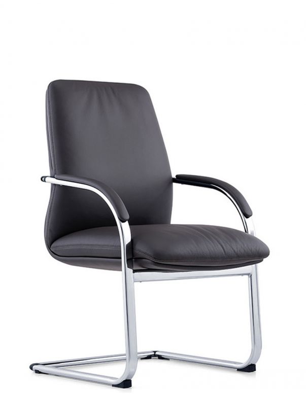 Крісло керівника шкіряне A2216 БЕЖЕВА...