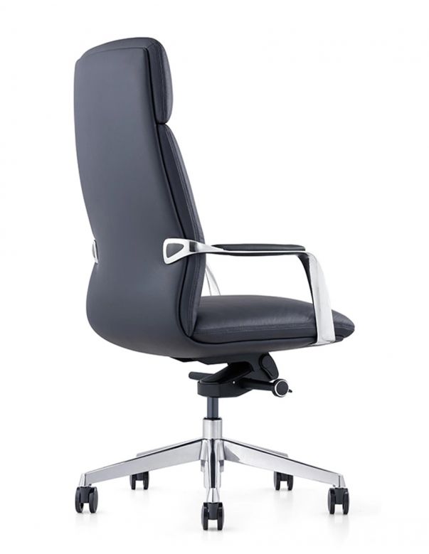 Крісло керівника шкіряне A2216 ЧОРНА...