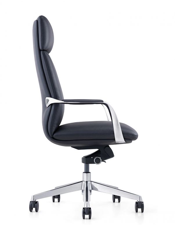 Крісло керівника шкіряне A2216 ЧОРНА...