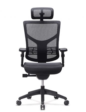 КРІСЛО EXPERT VISTA BLACK (VSM01), ергономічне, колір чорний 2