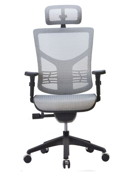 КРІСЛО EXPERT VISTA (VSM01), ергономічне, сіра сітка