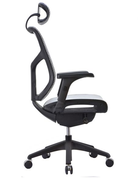 КРІСЛО EXPERT VISTA (VSM01), ергономічне, сіра сітка