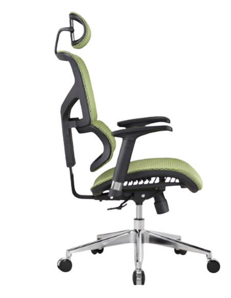 КРІСЛО EXPERT SAIL (SAPM01), ергономічне, зелена сітка