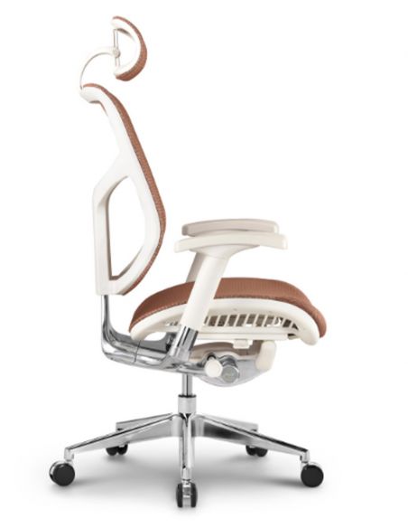 КРІСЛО EXPERT STAR (HSTM01-G) ДЛЯ КЕРІВНИКА, ергономічне, бордова сітка