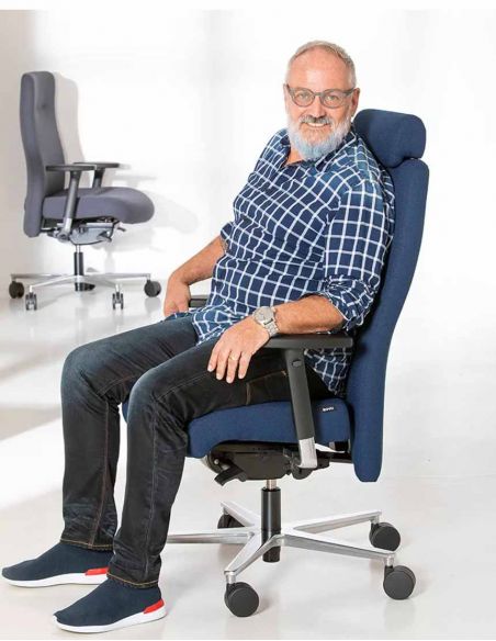 КРІСЛО ROVO SUMO 8030S24, ПІДСИЛЕНЕ (ДО 180 КГ)